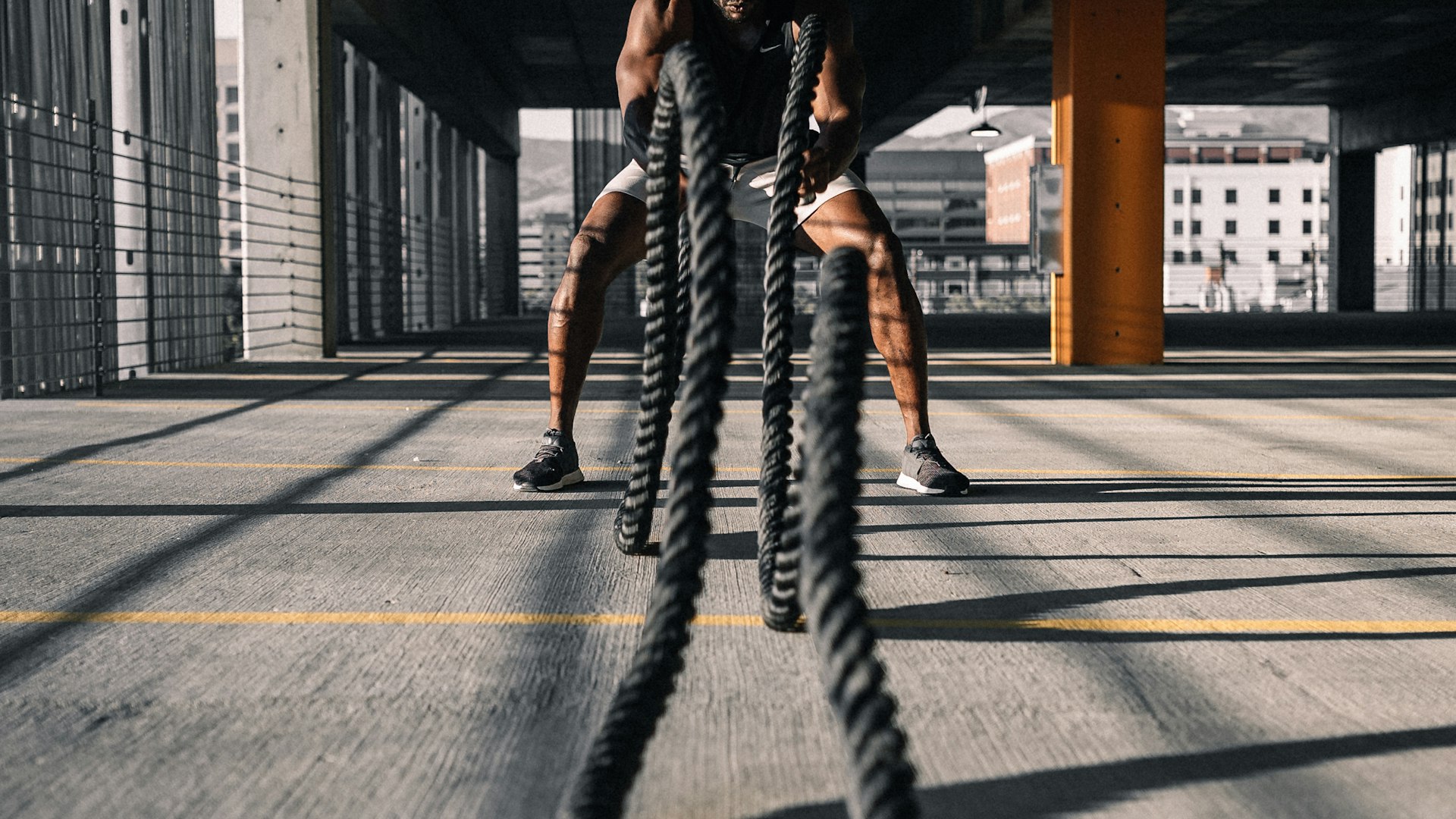 Modern fitness facility showcasing technology integration